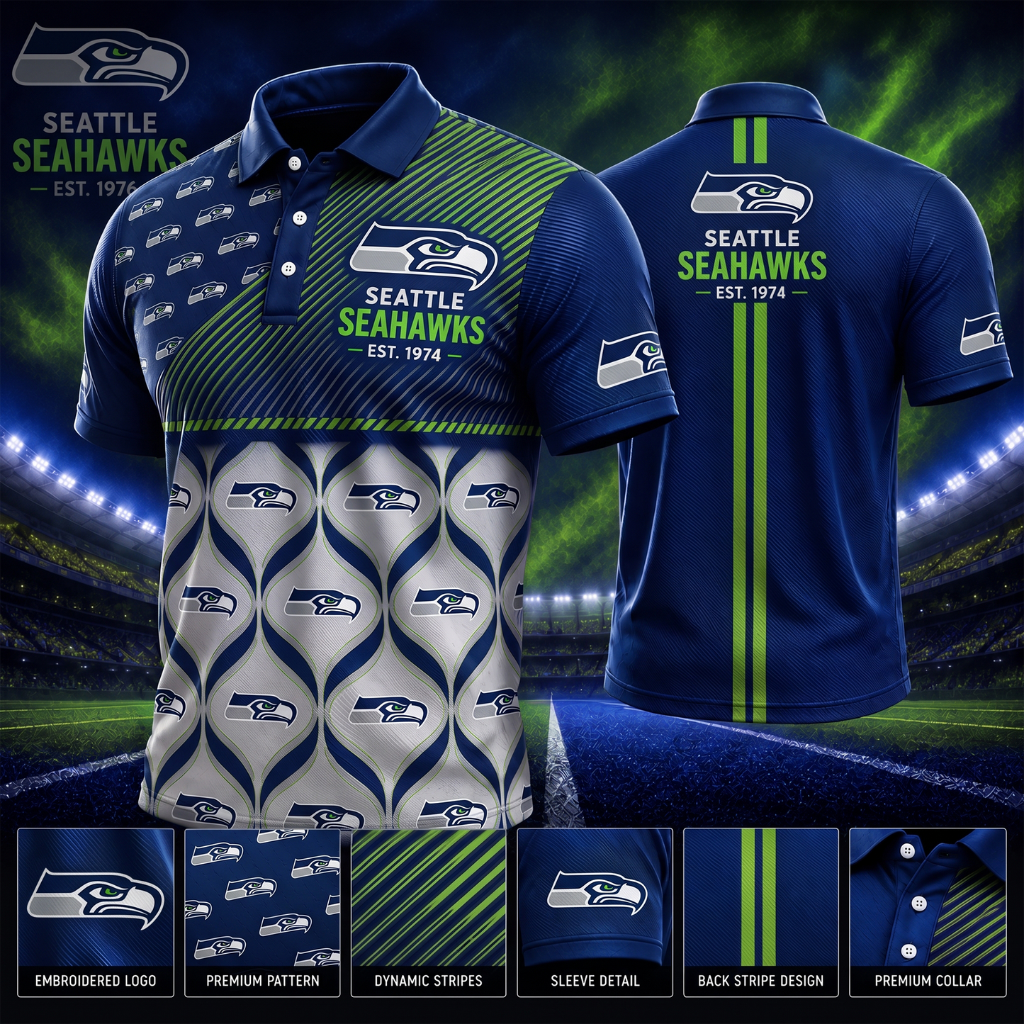 SS_PREMIUM NFL EXCLUSIVE POLO SHIRT LIMITED EDITION 200726