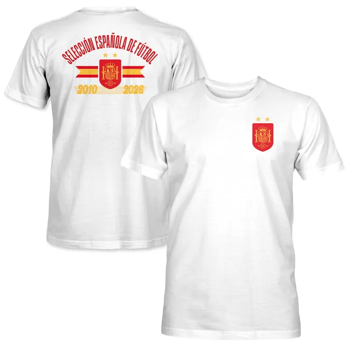 Spain National Football Team 2026 World Cup Champions V17 Shirt