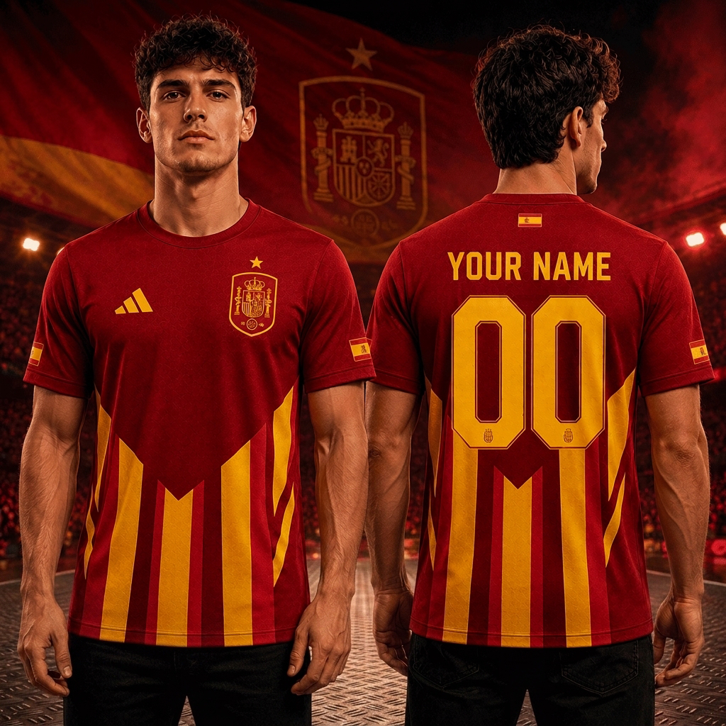 Spain National Football Team 2026 World Cup Champions V30 Shirt