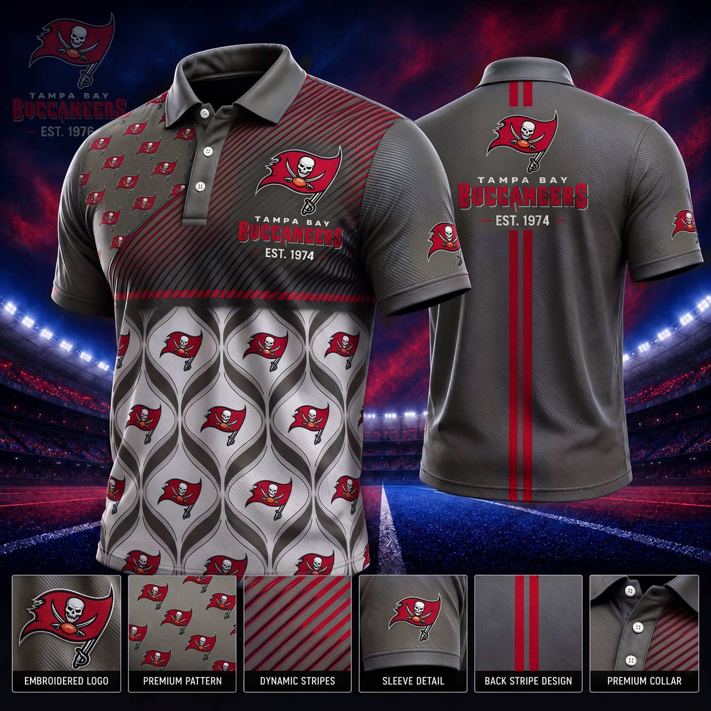 TBB_PREMIUM NFL EXCLUSIVE POLO SHIRT LIMITED EDITION 200726