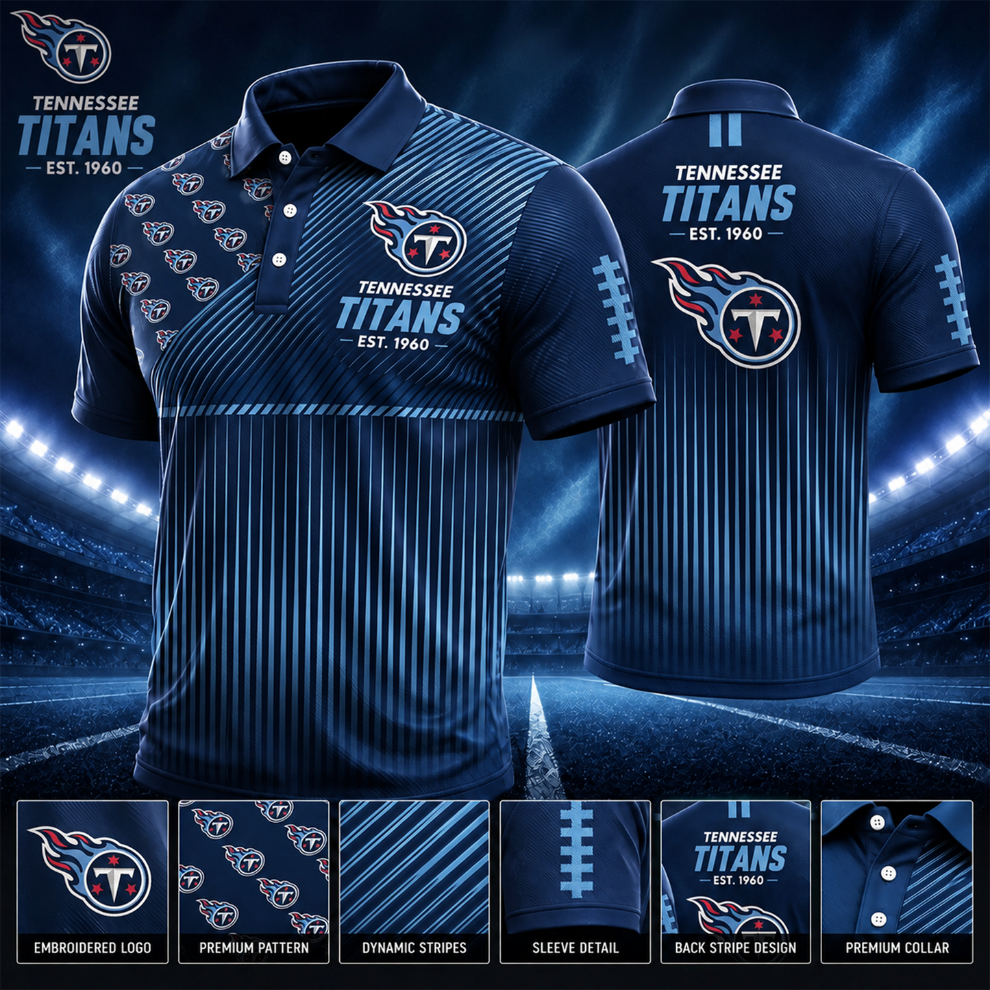 TT_NFL Premium Polo Shirt – Limited Edition