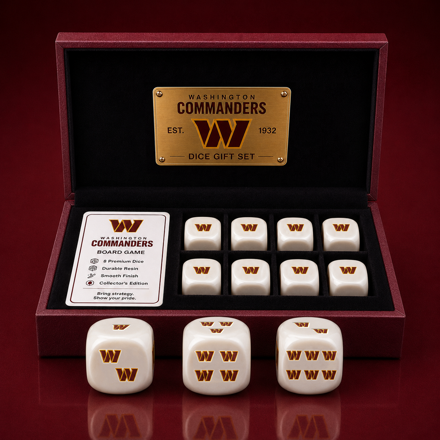 WC_Premium NFL Personalized Dice Gift Box