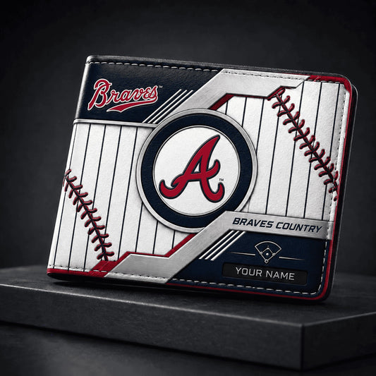 AB x MLB Premium Men Wallet Luxury Personalized Gift For Fan Men