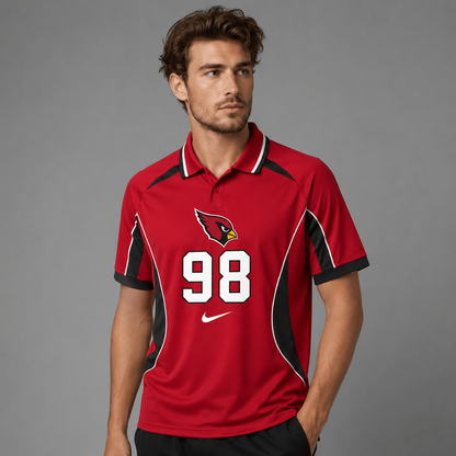 AC Premium NFL Custom Number Sports Style Polo Shirt