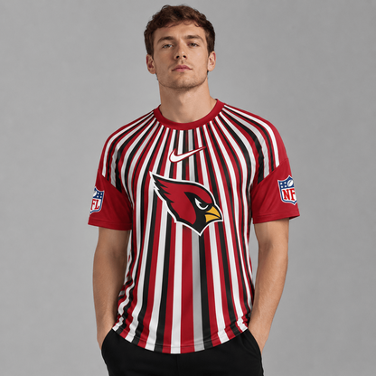 AC Premium NFL Men’s Athletic Vertical Stripe T-Shirt