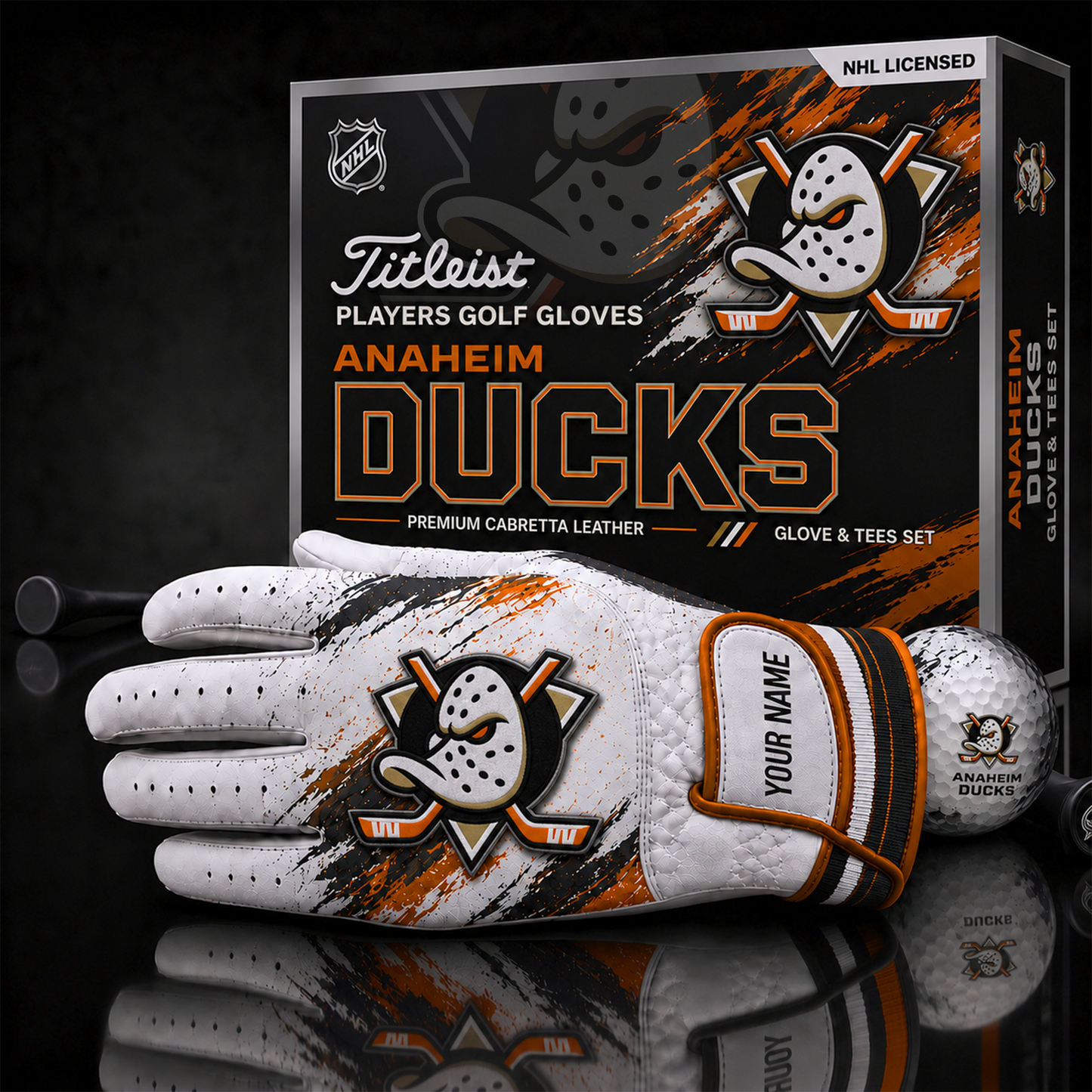 AD_LUXURY PERSONALIZED GOLF GLOVE SET LIMITED EDTION