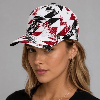 AF Premium NFL Sports Fan Geometric Pattern Baseball Cap