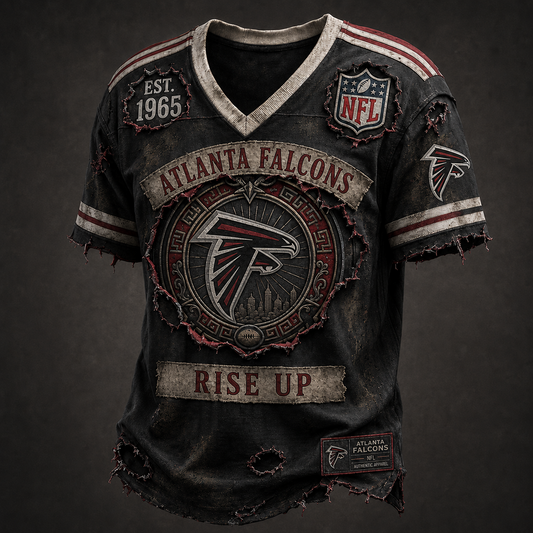 ATL X NFL Exclusive V-Neck T-Shirt 2007
