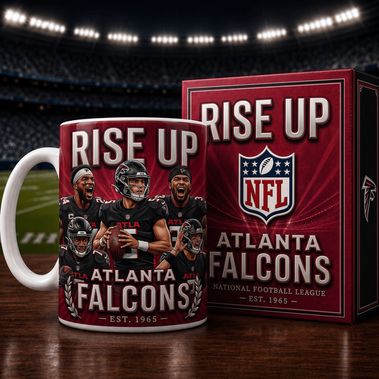 ATL X NFL commemorative ceramic mug 2007