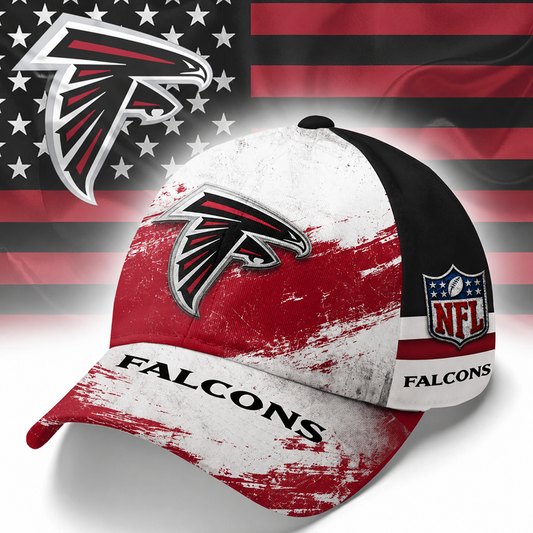 ATL x NFL Grunge Style Team Premium Cap 0207