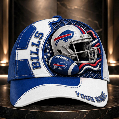 BB _NFL Legacy 3D Premium Leather Cap – Personalized Edition