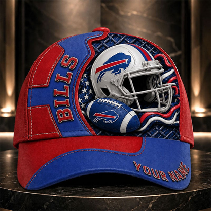BB _NFL Legacy 3D Premium Leather Cap – Personalized Edition