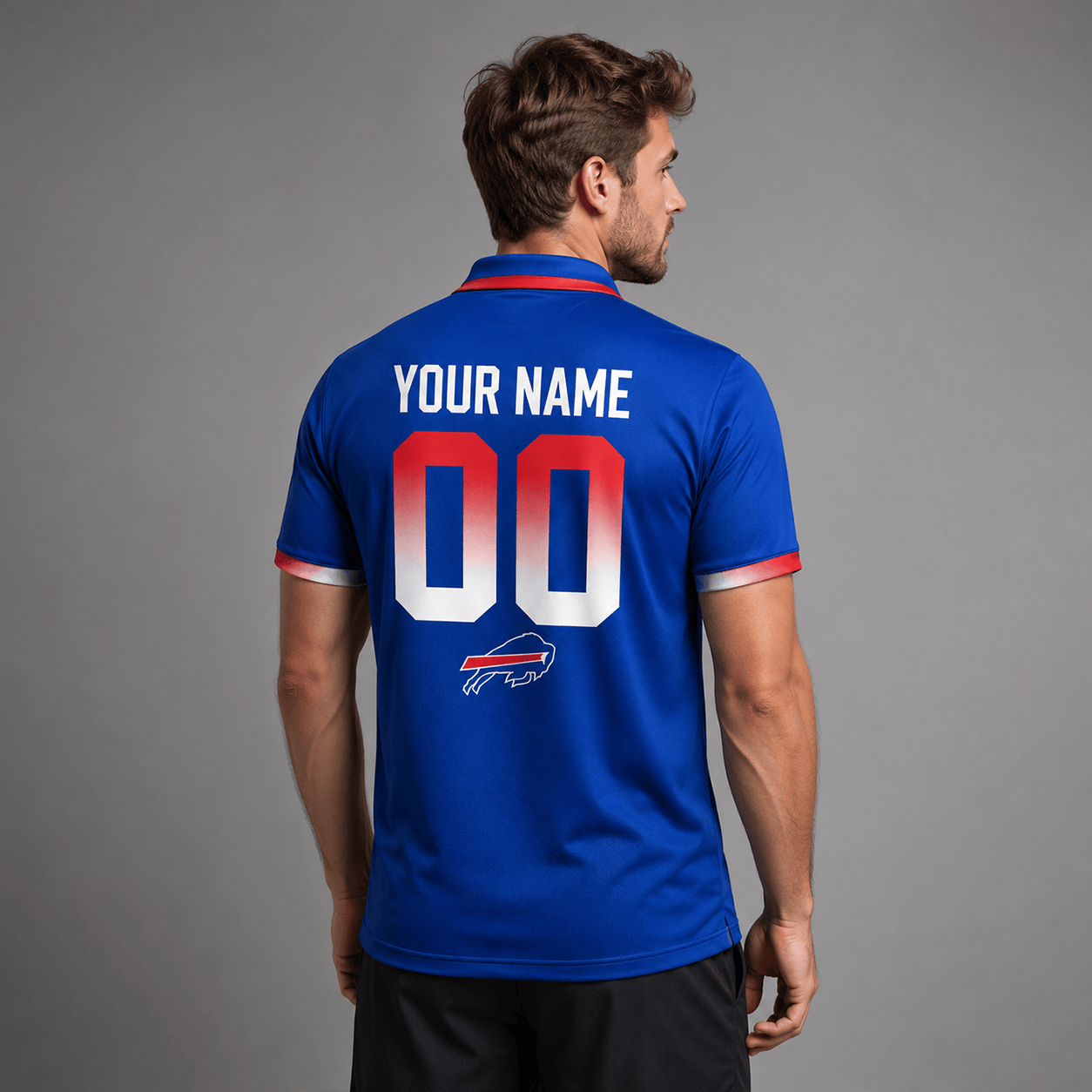 BB Premium NFL Personalized Match Day Polo Shirt