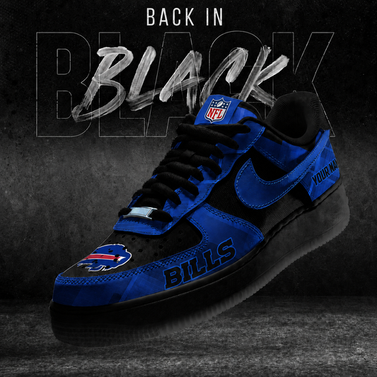 BB x NFL Back In Black V2 AF1 Sneakers  270626
