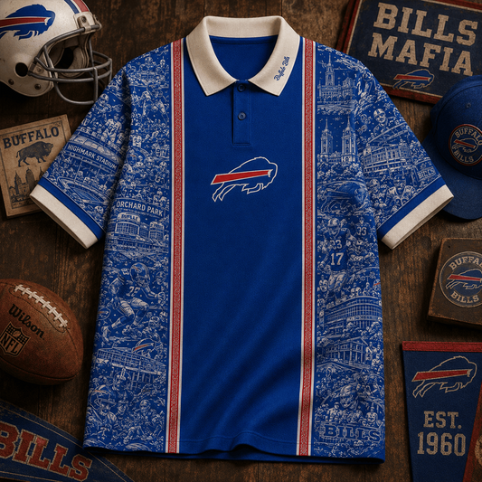 BB_NFL Heritage Polo Shirt Gifts For Fan - Limited Edition