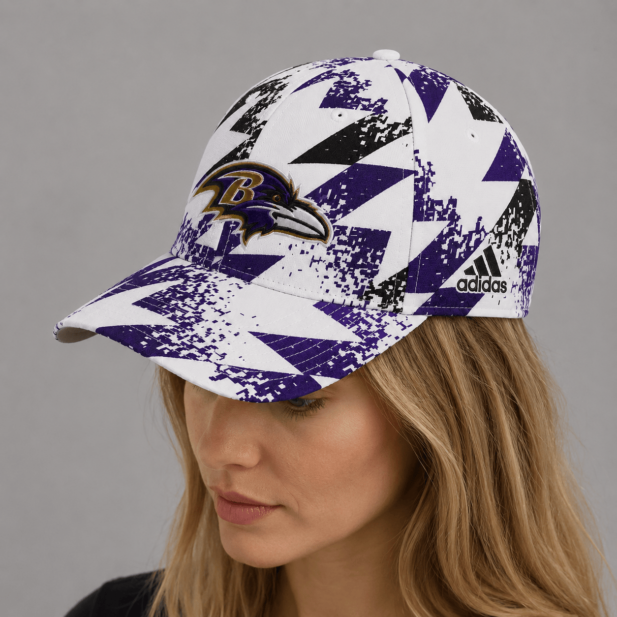 BR Premium NFL Sports Fan Geometric Pattern Baseball Cap