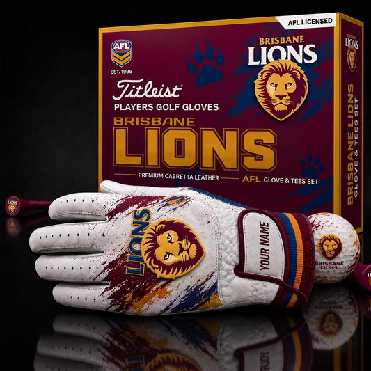 BRI AFL LUXURY PERSONALIZED GOLF GLOVE SET LIMITED EDTION