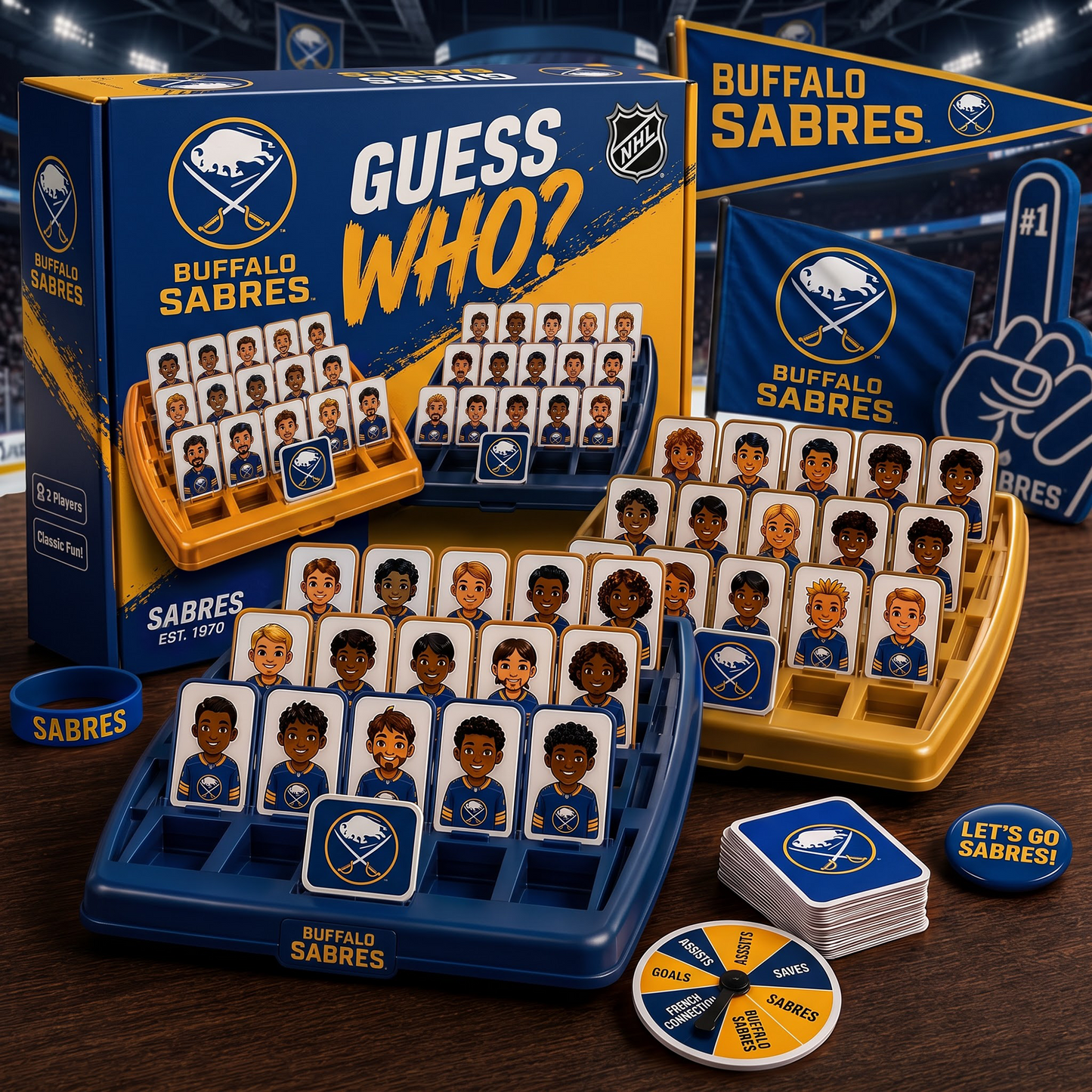 BS_NHL ELITE FAN GUESS WHO BOARD GAME – COLLECTOR EDITION