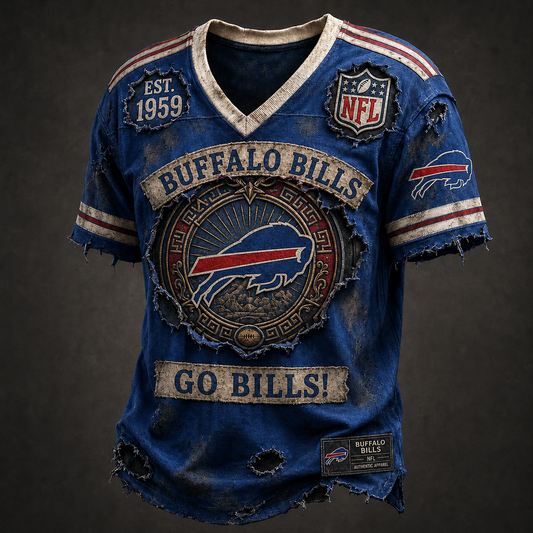 BUF X NFL Exclusive V-Neck T-Shirt 2007