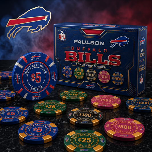 BUF X NFL Personalized Premium Poker Chip Gift