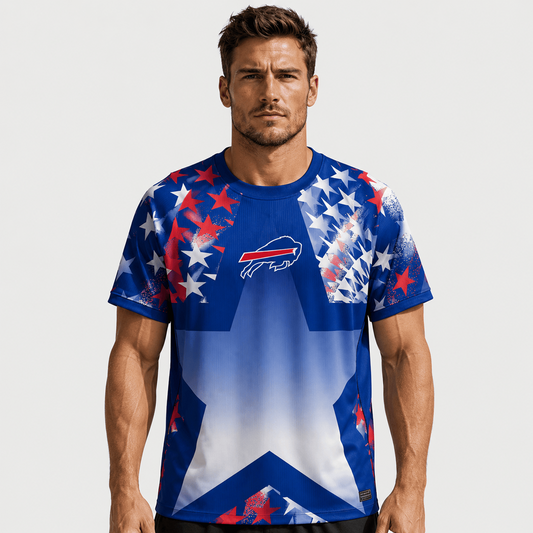 BUF X Premium NFL Premium Patriotic Football Star