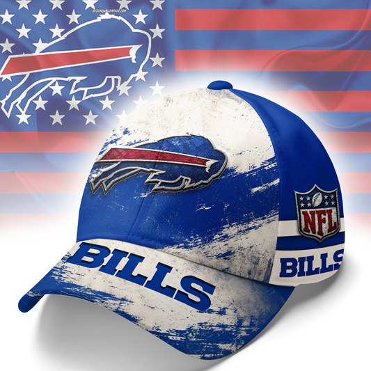 BUF x NFL Grunge Style Team Premium Cap 0207