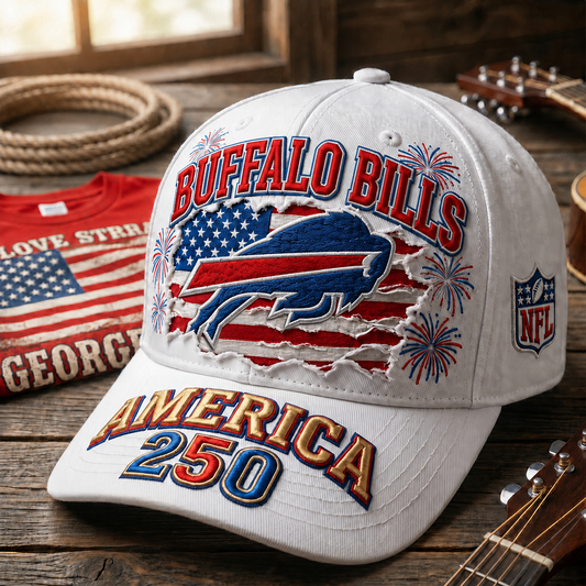 BUF x NFL Premium Cap 250 Years Anniversary Of Freedom 0107