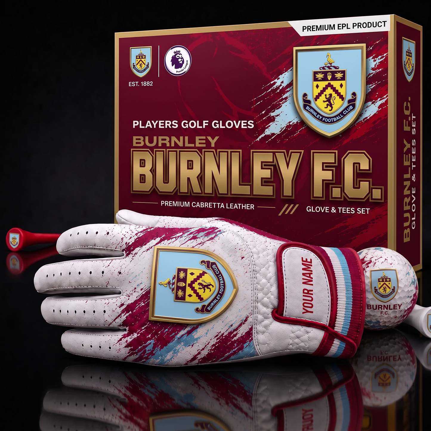 BUR EPL LUXURY PERSONALIZED GOLF GLOVE SET LIMITED EDTION