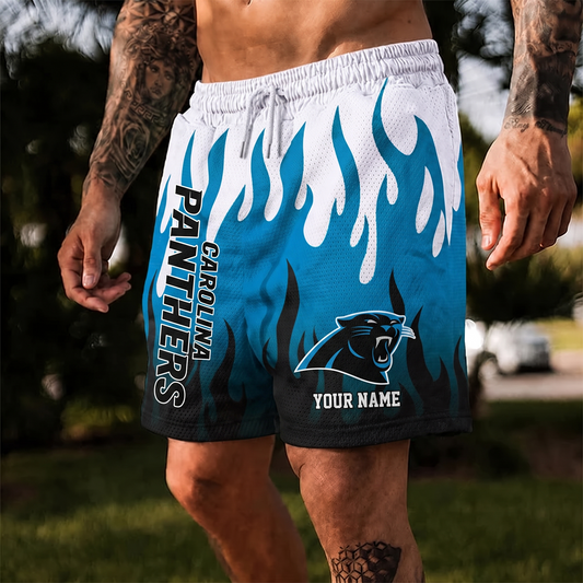 CAR X NFL Flame Shorts