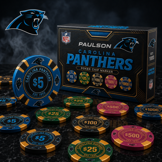 CAR X NFL Personalized Premium Poker Chip Gift