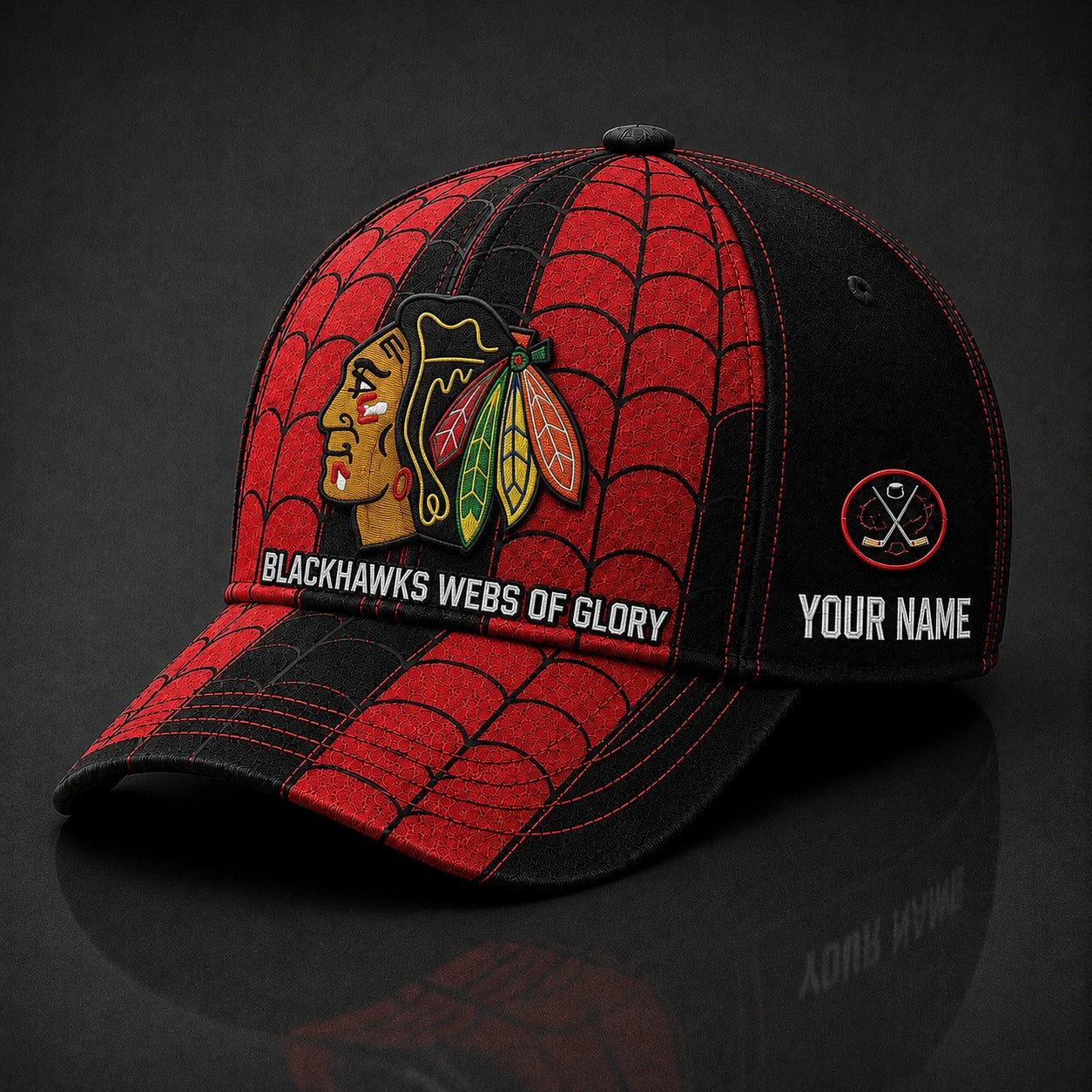 CB NHL x Spider Premium Classic Cap Limited Edition Gift for Football Fans