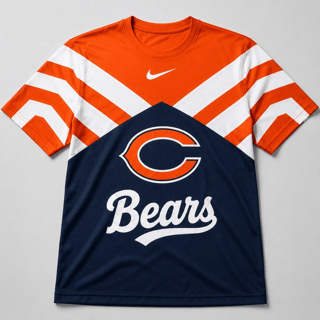 CHI Premium NFL Men's Casual Performance T-Shirt