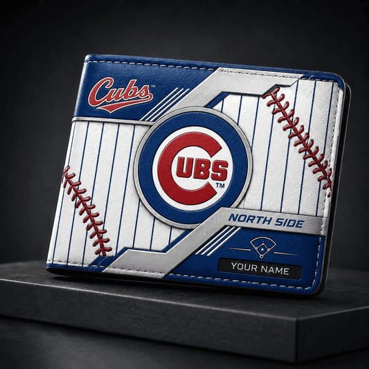 CHI x MLB Premium Men Wallet Luxury Personalized Gift For Fan Men