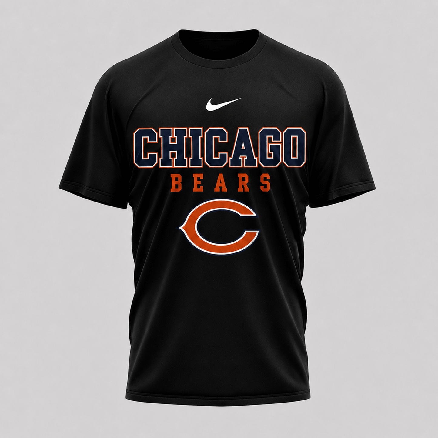 CHI x NFL Faith Family Team Pride 3D T-Shirt 0207