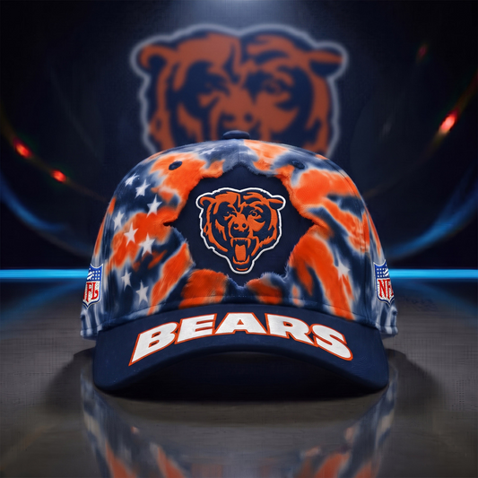 CHI x NFL Game Day Tie Dye Cap