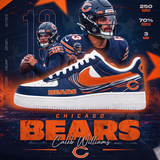 CHI x NFL Luxury AF1 Sneakers
