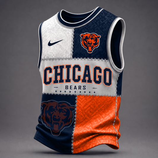 CHI x NFL Luxury Inspired Tank Top Jersey