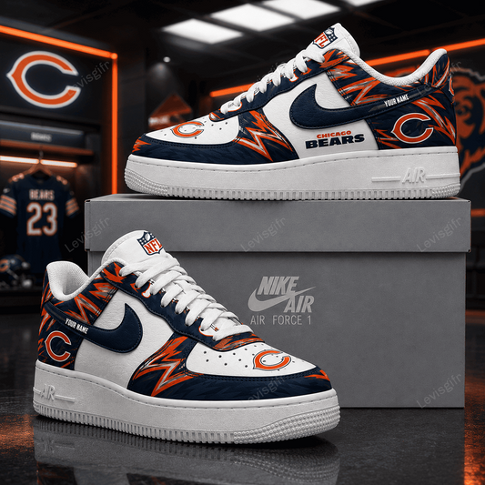 CHI x NFL Premium AF1 Sneaker Personalized Gift For Fan