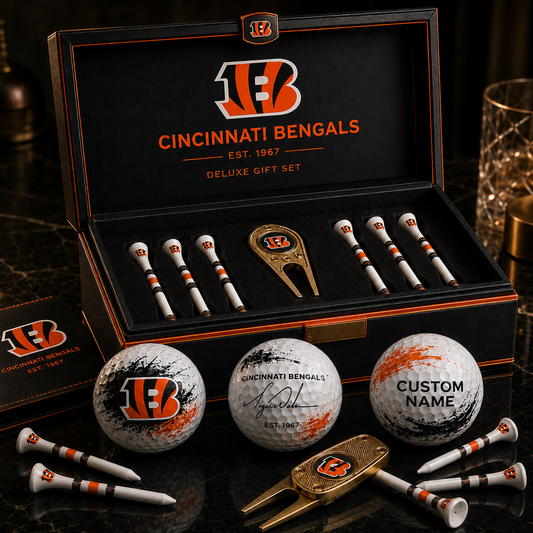 CIN X NFL Championship Golf Gift Box – Premium Collection
