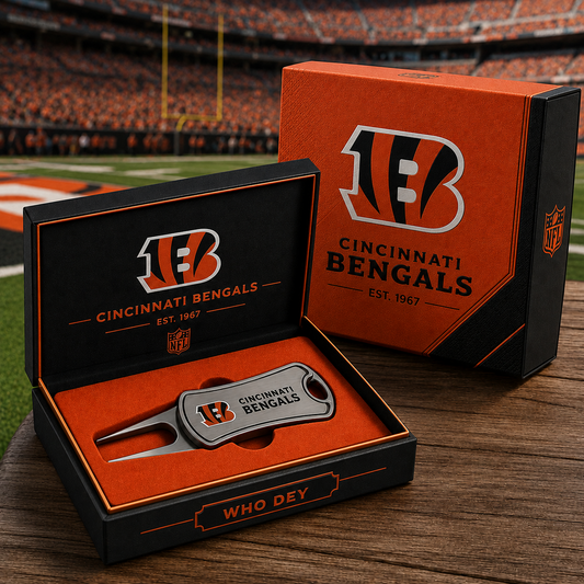 CIN X NFL Heritage Divot Tool Gift Set – Premium Edition
