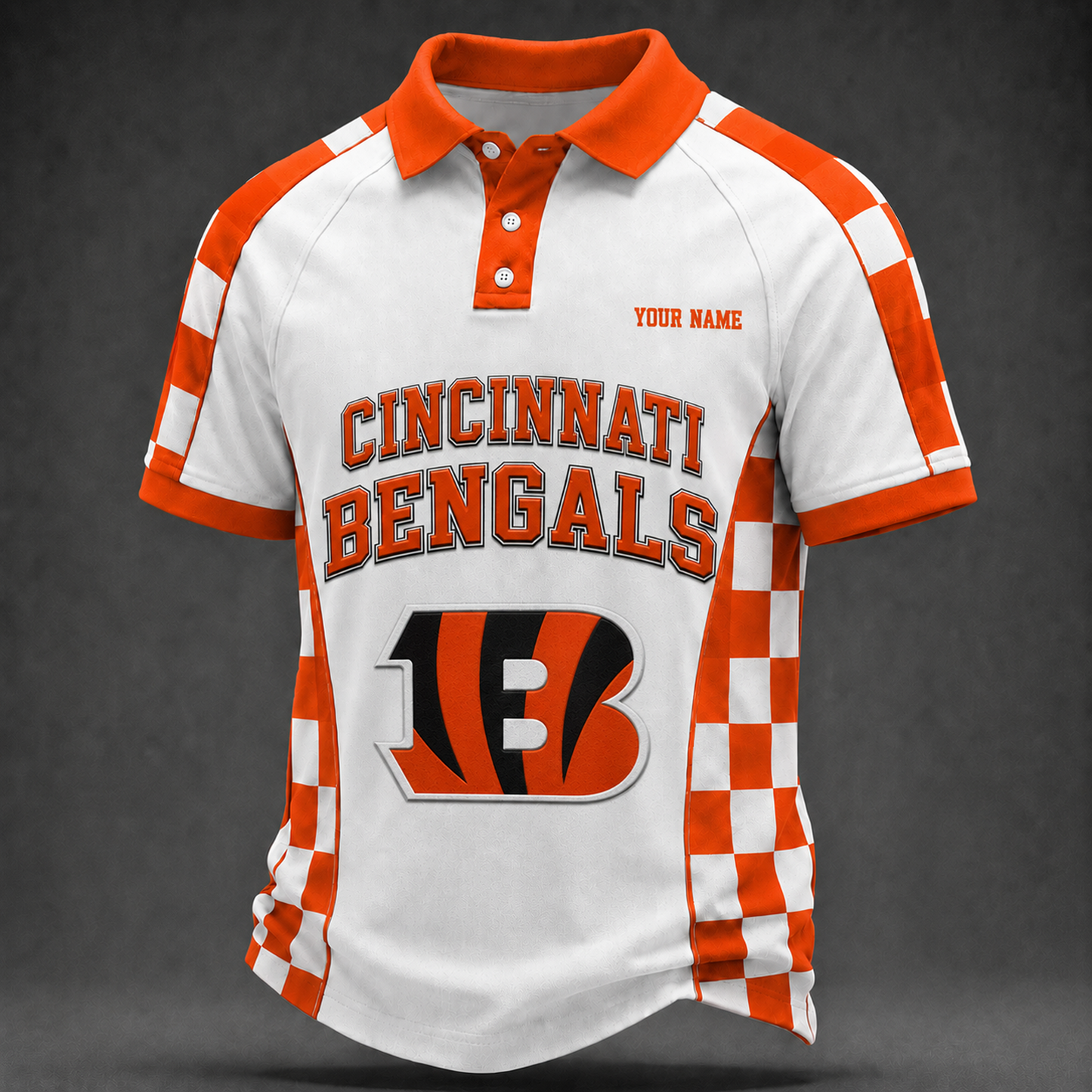 CIN X NFL New Style Polo Shirt – Signature Edition