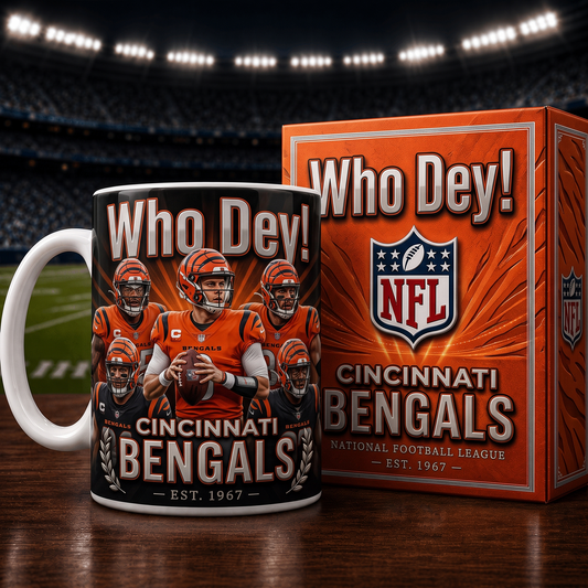 CIN X NFL commemorative ceramic mug 2007