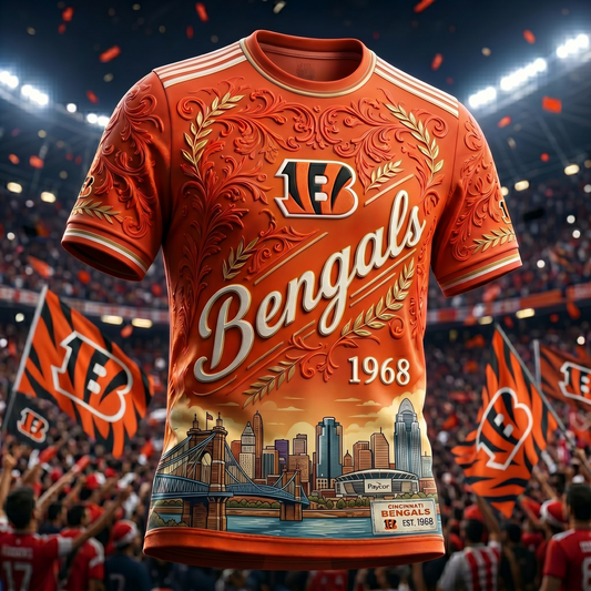 CIN x NFL Luxury V13 Classic T-shirt 220626