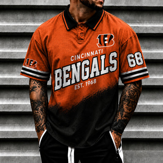 CIN x NFL Luxury V3 Polo Shirt
