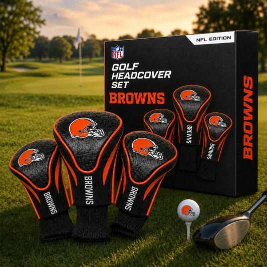 CLE Team Golf NFL 3-Pack Contour Sock Headcovers