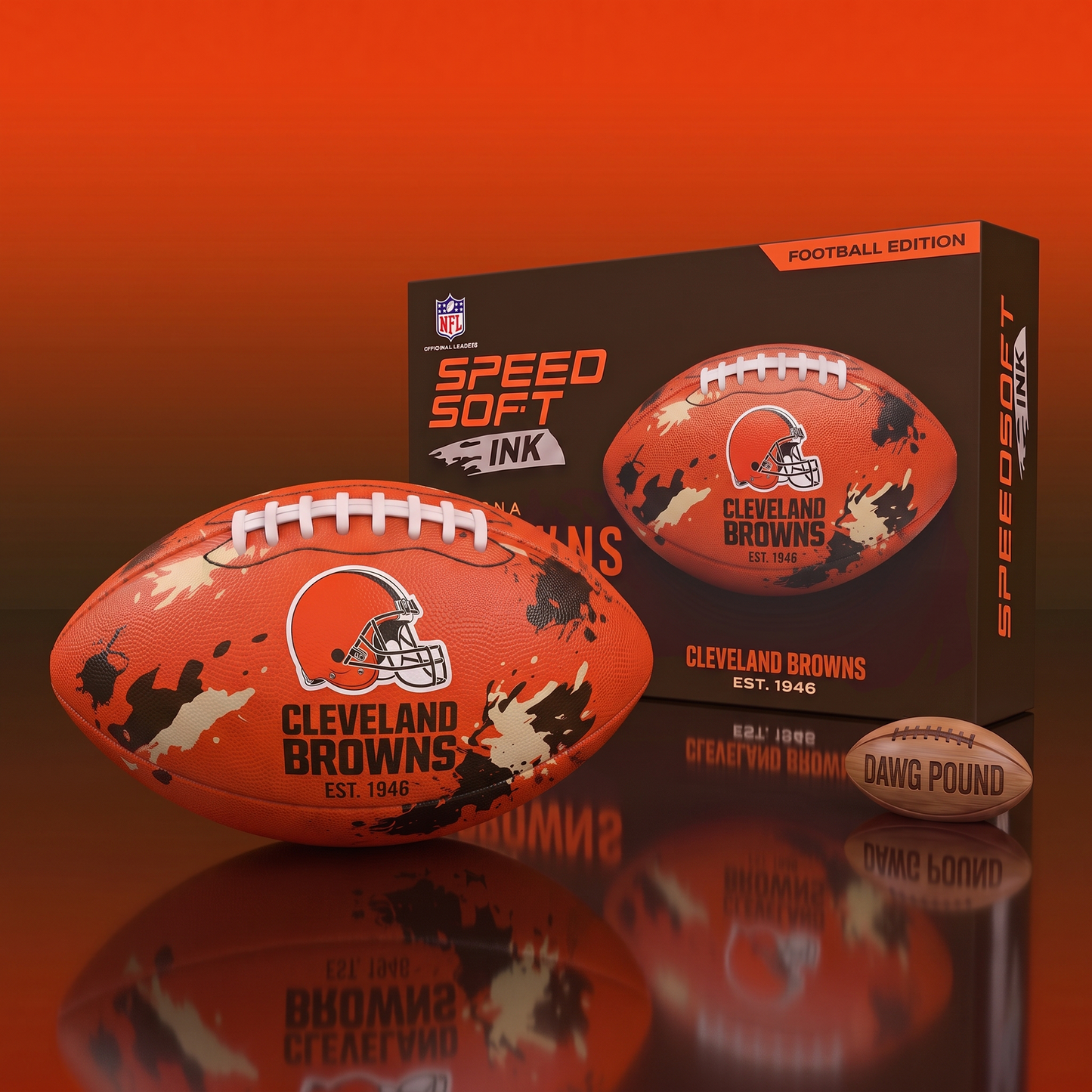 CLE X NFL Champion Series Football – Custom Edition 2207 NAK NHT