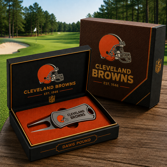 CLE X NFL Heritage Divot Tool Gift Set – Premium Edition