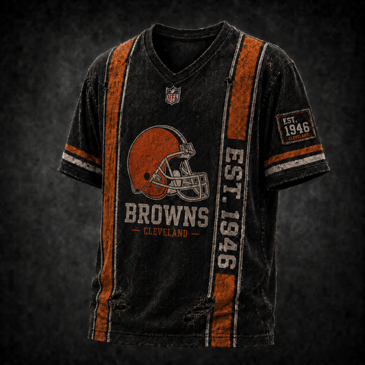 CLE x NFL Luxury V8 Classic T-shirt DDT 080626 NTL