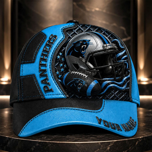 CP _NFL Legacy 3D Premium Leather Cap – Personalized Edition