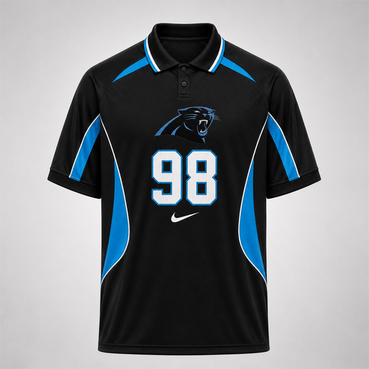 CP Premium NFL Custom Number Sports Style Polo Shirt